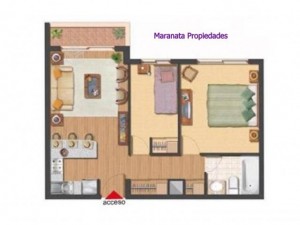 Modelo Dpto Gral Mackenna 2d1b